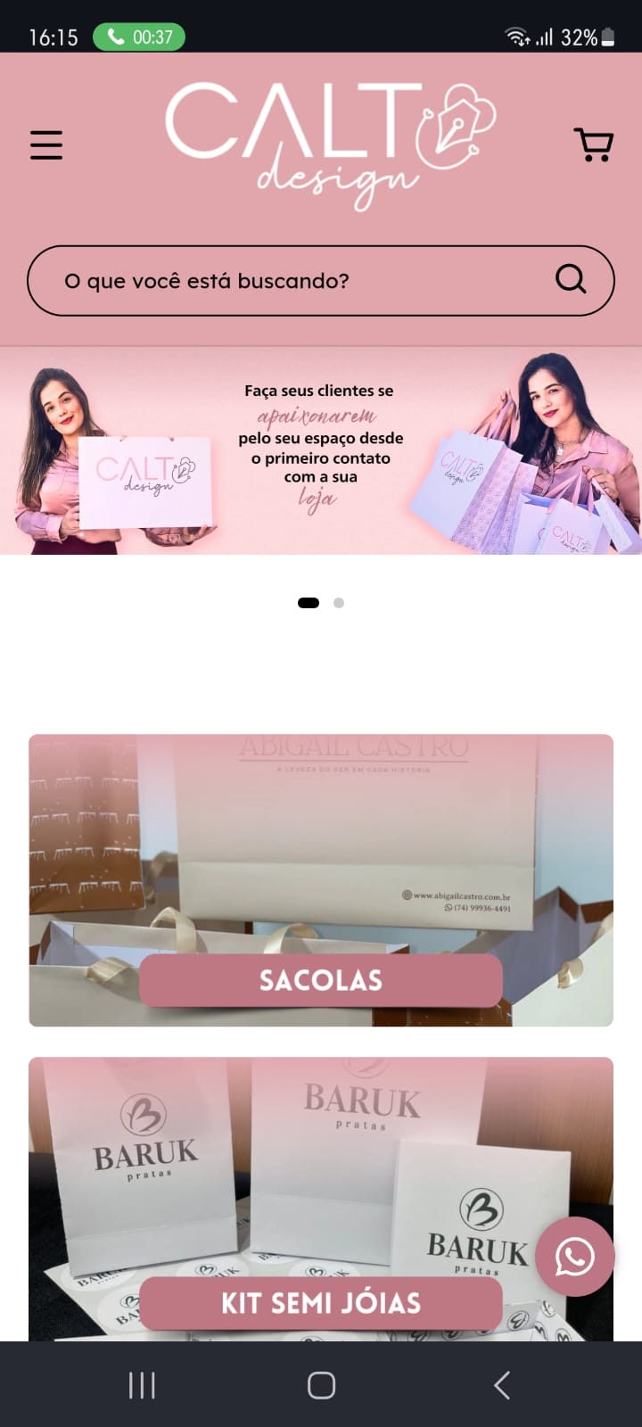 CALT Design — Embalagens