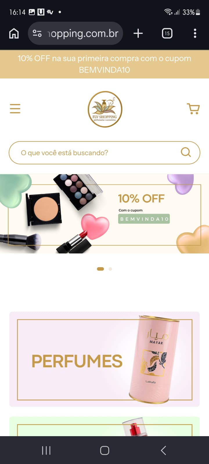 FLV Shopping — Perfumaria